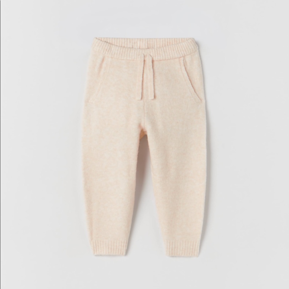 NWT Zara Kids Knit Jogger Pants size 2-3 years